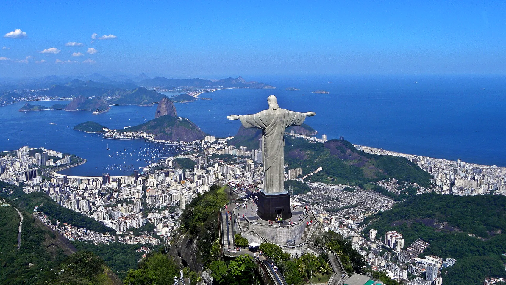 Christ the Redeemer above Rio de Janeiro